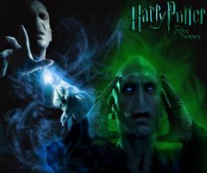 yapboz Lord Voldemort Harry Potter başlıca düşmanı olan